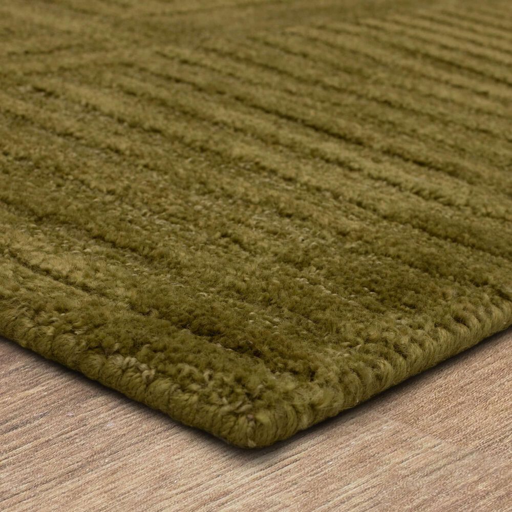 Karastan Terra Firma 2&#39; x 8&#39; Moss Runner, , large