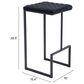 Zuo Modern Element Barstool in Black, , large