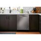 LG 24" Fully Integrated Pocket Handle Smart Built-In Dishwasher in Black Stainless Steel, , large