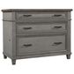 Riva Ridge Caraway 3-Drawer Lateral File in Aged Slate, , large