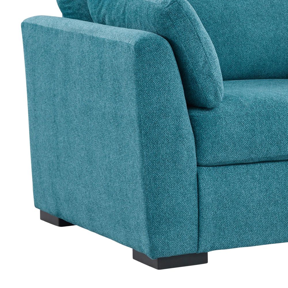 Signature Design by Ashley Keerwick Oversized Chair and a Half in Teal, , large