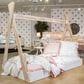Signature Design by Ashley Piperton Twin Tent Complete Bed in Matte White and Sugarberry, , large