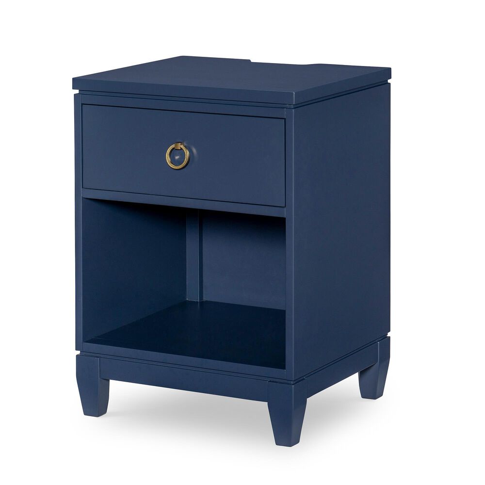 Legacy Classic Summerland 1-Drawer Nightstand in Inkwell Blue, , large