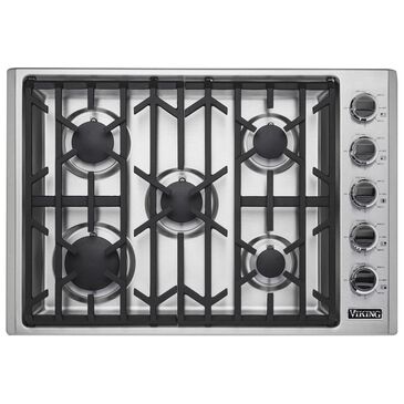 Viking Range 30" Professional Gas Cooktop in Stainless Steel, , large