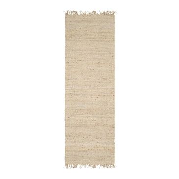 Surya Jute Bleached JUTE BLEACH 2"6" x 7"6" Cream Runner, , large