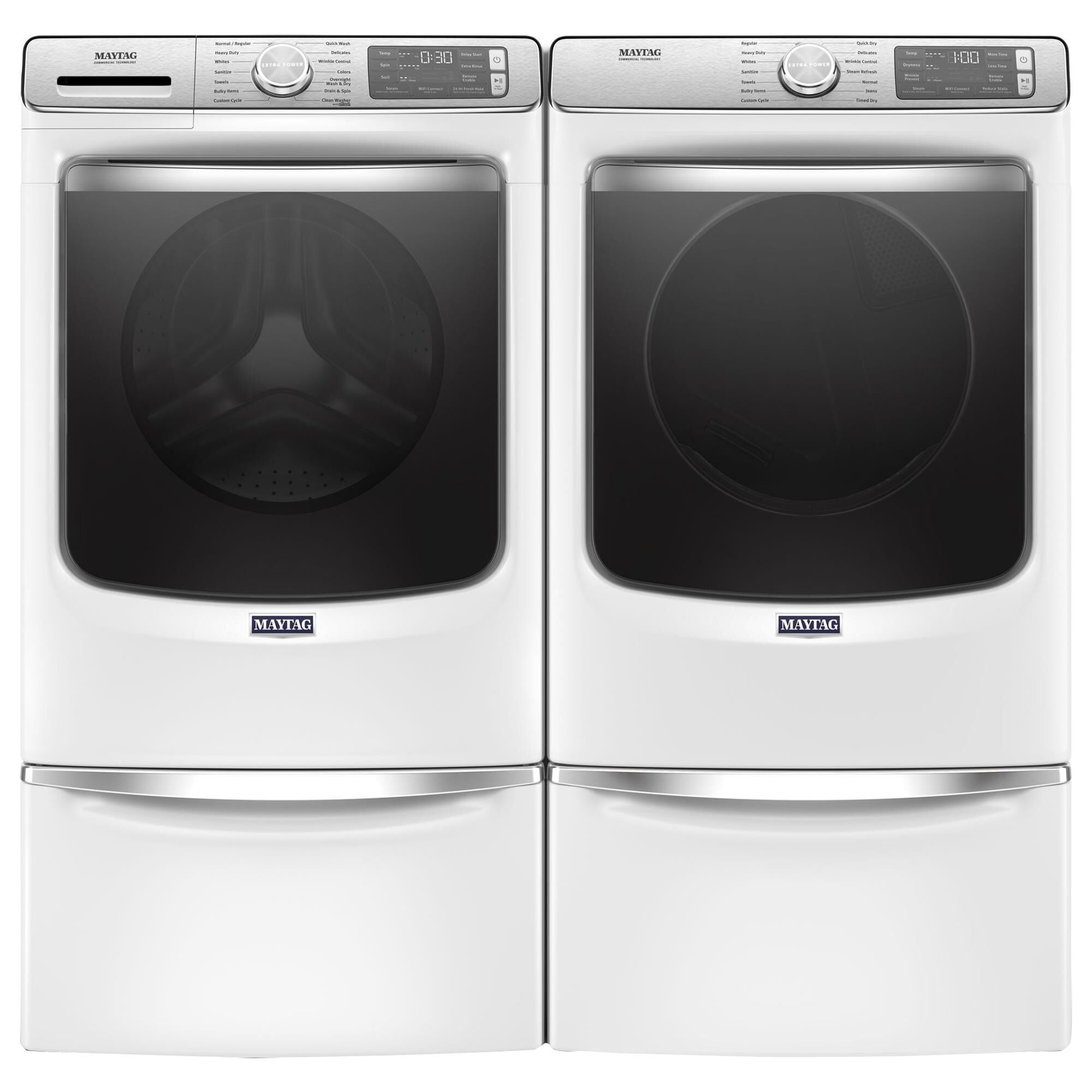 Maytag 5 Cu Ft Front Load Washer And 7 3 Cu Ft Gas Dryer Laundry   57749038 1 