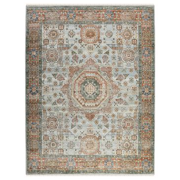 Amer Rugs Milano 2" x 3" Baby Blue Area Rug, , large