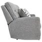 Signature Design by Ashley Biscoe Power Reclining Sofa in Pewter, , large