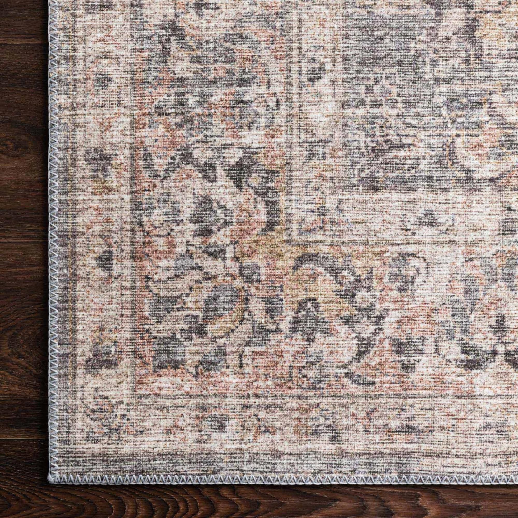 Loloi II Skye SKY-01 9' x 12' Grey and Apricot Area Rug | Shop NFM