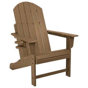 Osaki Heavy Duty Extra Wide Adirondack Chair in Mahogany, , large