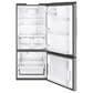 GE Appliances 21 Cu. Ft. Bottom-Freezer Refrigerator with Optional Icemaker in Fingerprint Resistant Stainless Steel, , large