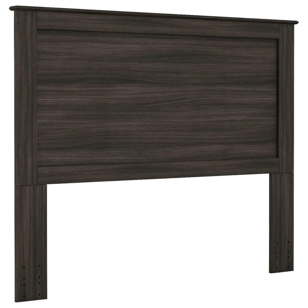 Lemoore Essential Queen/Full Panel Headboard in Grey Walnut, , large