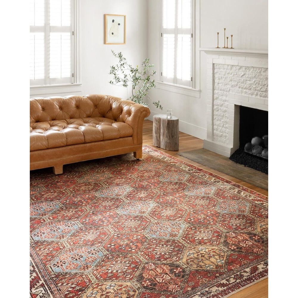 Loloi Loren LQ-16 3&#39;6&quot; x 5&#39;6&quot; Spice Area Rug, , large