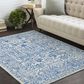 Surya Harput HAP-1030 3"10" x 5"7" Dark Blue, Light Gray and Beige Area Rug, , large