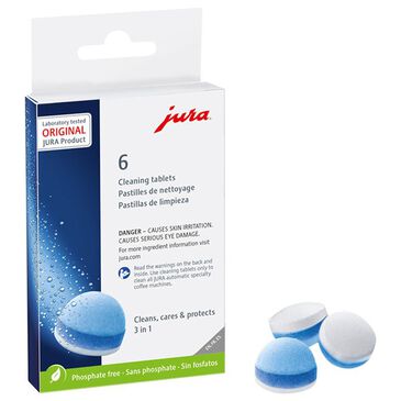 Jura 3-Phase Cleaning Tablets (Set of 6), , large