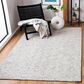 Safavieh Micro-Loop MLP538M 6" x 9" Blue and Ivory Area Rug, , large