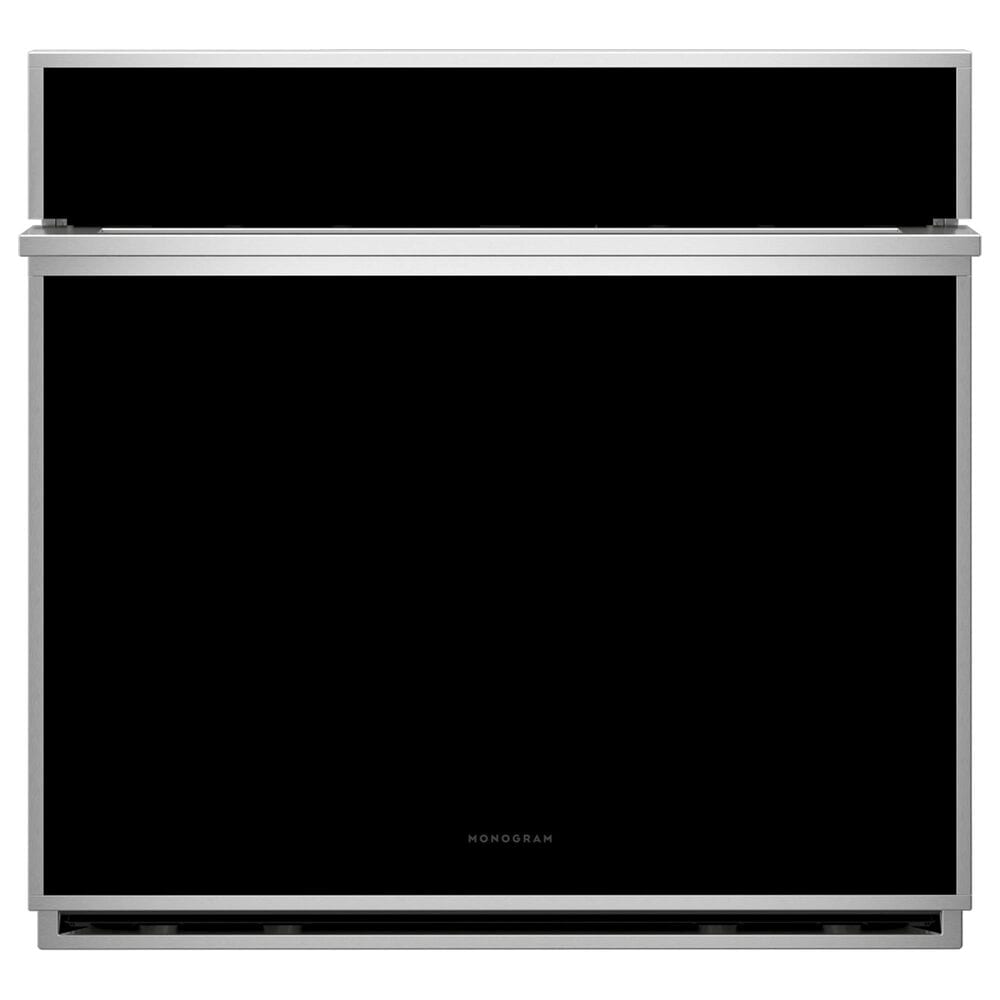 Monogram 30&quot; Smart Electric Convection Single Wall Oven Minimalist Collection - Stainless Steel, , large