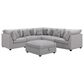 Pacific Landing Cambria 6-Piece Modular Sectional in Grey, , large