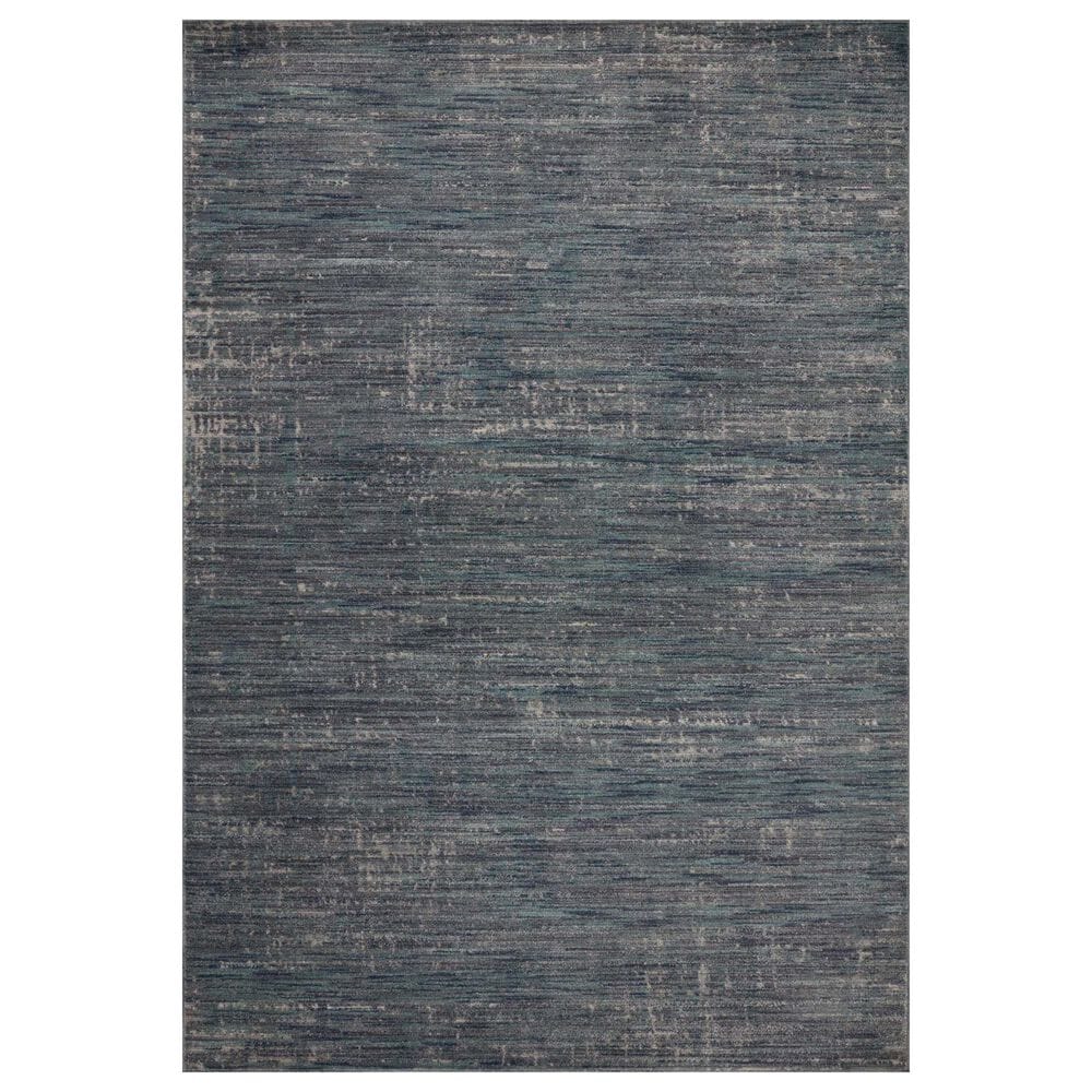 Loloi Arden 3"7" x 5"7" Ocean and Grey Area Rug, , large