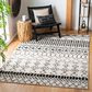 Safavieh Tulum  5"3" x 7"6" Ivory and Black Area Rug, , large