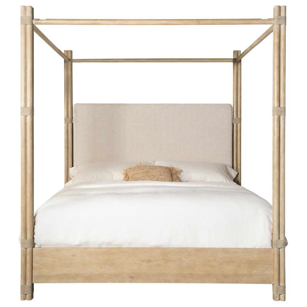 Hooker Furniture Retreat King Canopy Bed in Dune, , large