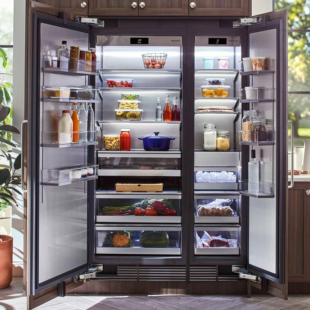 Signature Kitchen Suite 24&quot; Integrated Column Refrigerator Right Hinge - Panel Sold Separately, , large