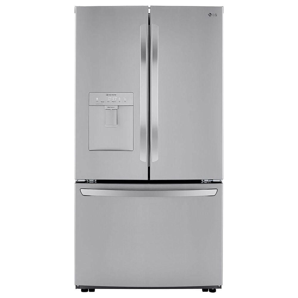 LG 29 Cu. Ft. French Door Refrigerator with Slim Design Water Dispenser in Print Proof Stainless Steel, , large