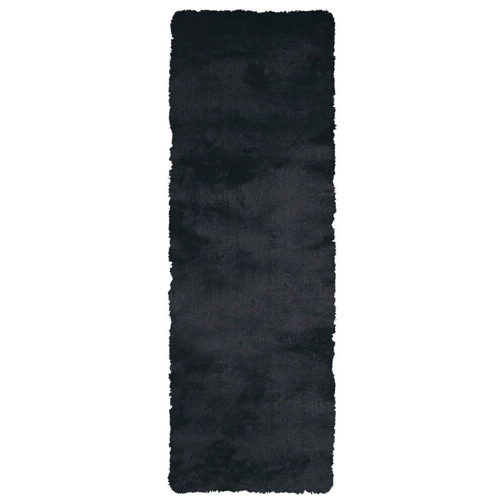 Feizy Rugs Indochine 2"6" x 6" Black Runner, , large