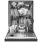 KitchenAid 24" Built-In Pocket Handle Dishwasher with FreeFlex 3rd Rack and Front Control in Black Stainless Steel, , large