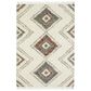 Oriental Weavers Axis AX07A 6"7" x 9"6" Ivory Area Rug, , large