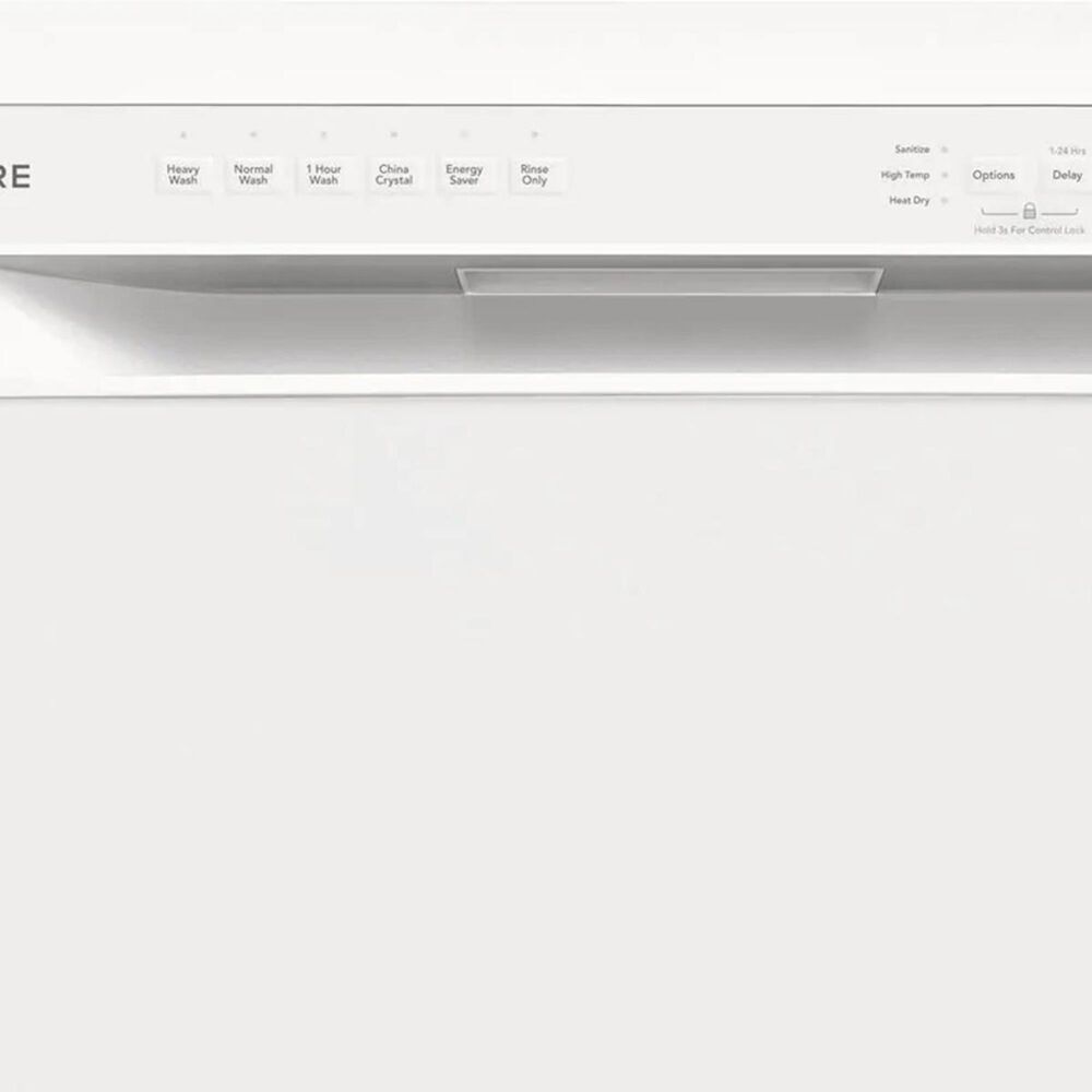 Frigidaire - 24 Built-In Dishwasher - White