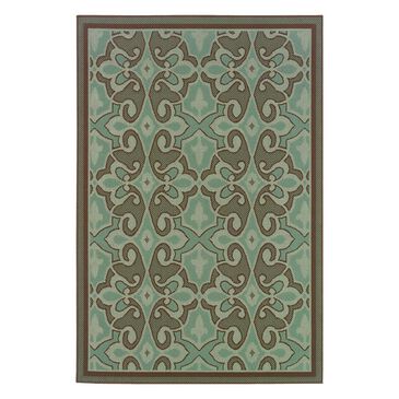 Oriental Weavers Montego 2335L 8"6" x 13" Blue Area Rug, , large