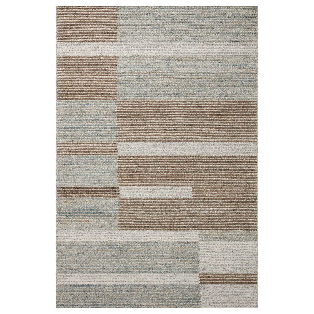 Loloi Stiles 2"3" x 3"9" Tobacco and Lagoon Area Rug, , large