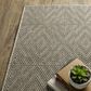 Oriental Weavers Caicos CA08A 9"10" x 12"10" Grey Area Rug, , large