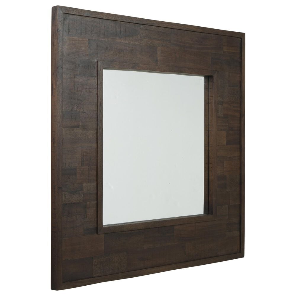 Signature Design by Ashley Hensington Accent Mirror in Brown, , large