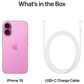 Apple iPhone 16 6.1" 128GB in Pink (Pre-Order), , large