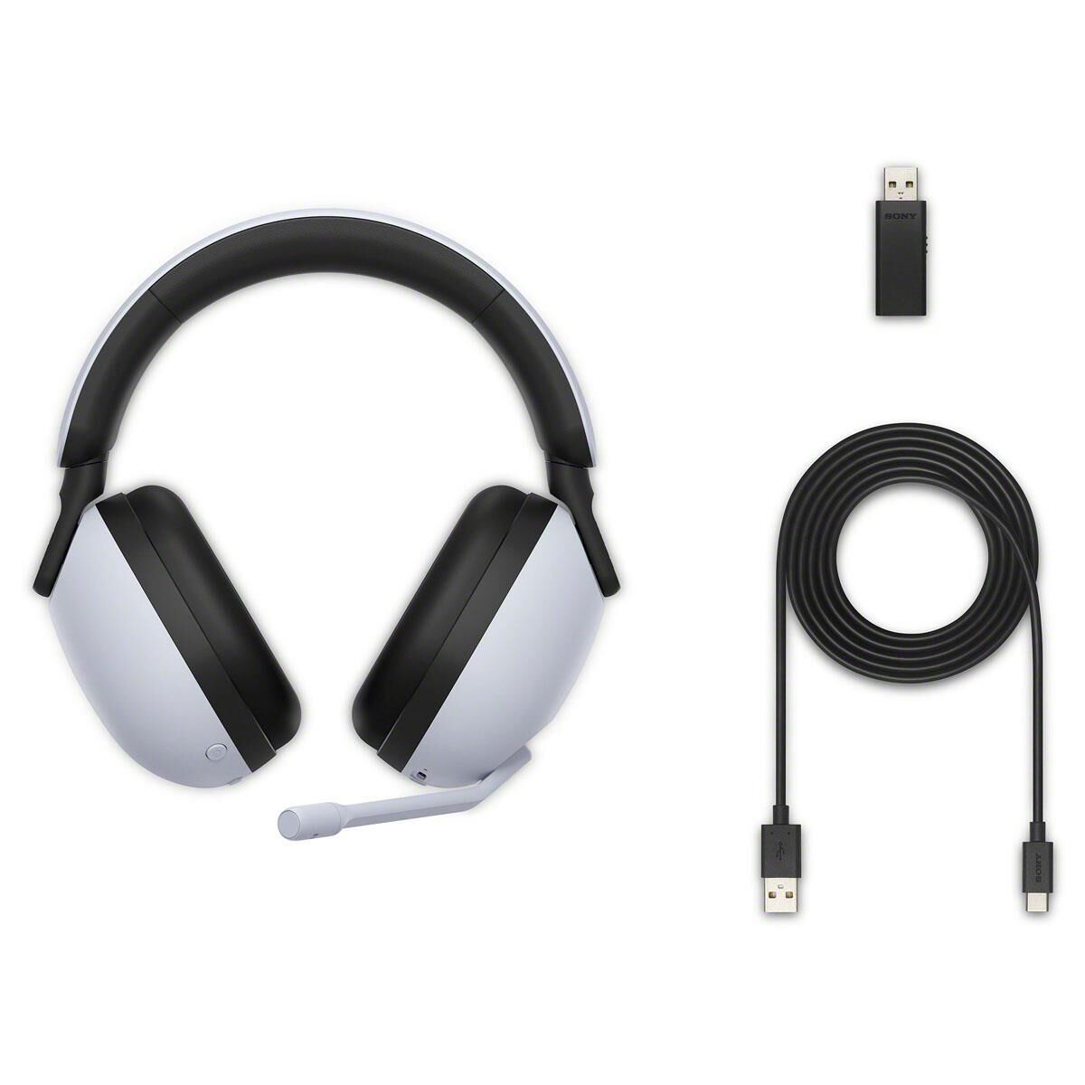 Sony INZONE H9 Wireless Noise Canceling Gaming Headset in White | NFM