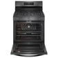 Frigidaire 30" Gas Range with Air Fry in Black Stainless Steel, , large