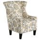 Seymour Seating Wing Back Chair in Lawrence Sandstone, , large