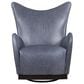 Massoud Hans Swivel Wing Chair in Mont Blanc Adriatic, , large