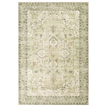 Surya Erin 2"6" x 4" Cream, Sage, Gray, Tan and Khaki Area Rug, , large