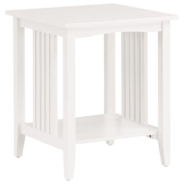 OSP Home Sierra Side Table in White, , large