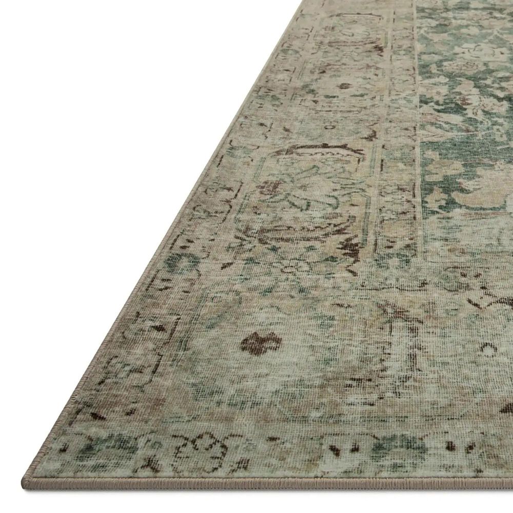 Magnolia Home Sinclair 2&#39; x 5&#39; Jade and Sand Area Rug, , large