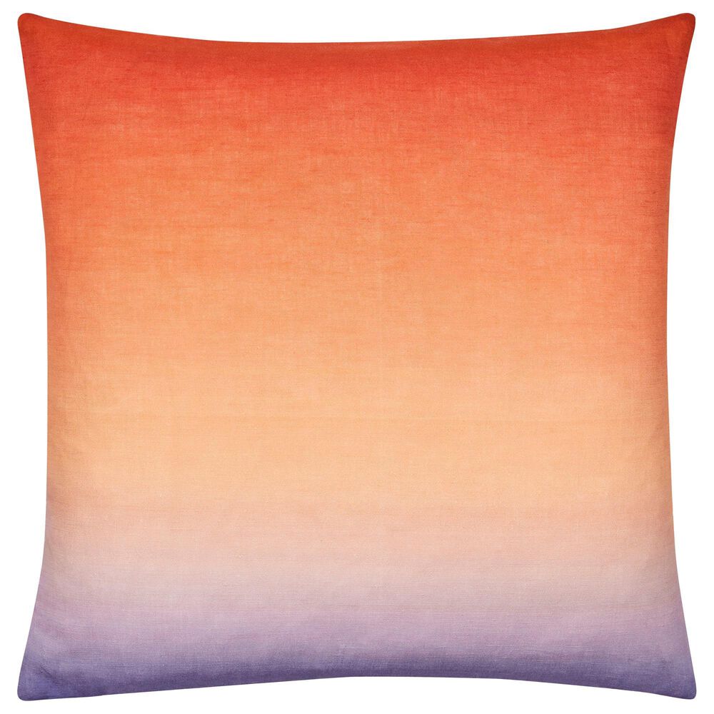 Surya Hyrum 22&quot; x 22&quot; Throw Pillow in Brick Red, Dusty Coral, Peach and Lavender, , large