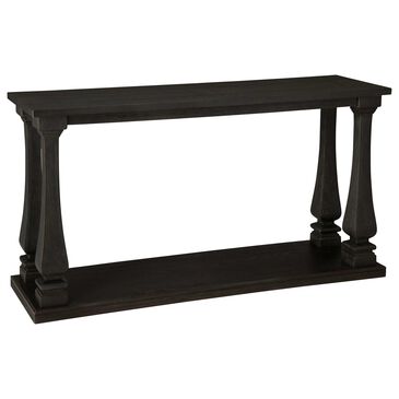 Signature Design by Ashley Wellturn Sofa Table in Black, , large