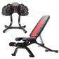 Bowflex 5.1S Stowable Bench with Adjustable Weight Set and Stand, , large
