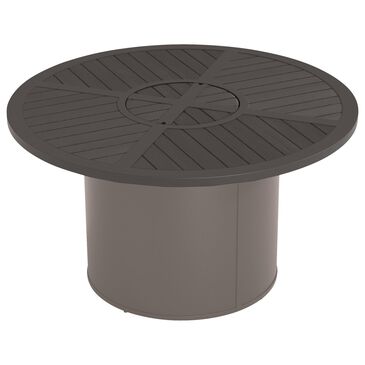 Tropitone Crestwood Round Fire Pit in Graphite and Rustic Grey, , large