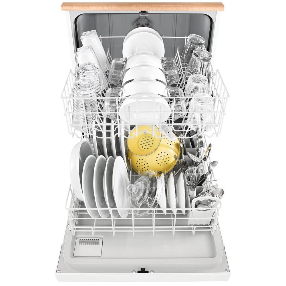Whirlpool Portable Heavy-Duty Dishwasher with1-hour Wash Cycle in White, , large