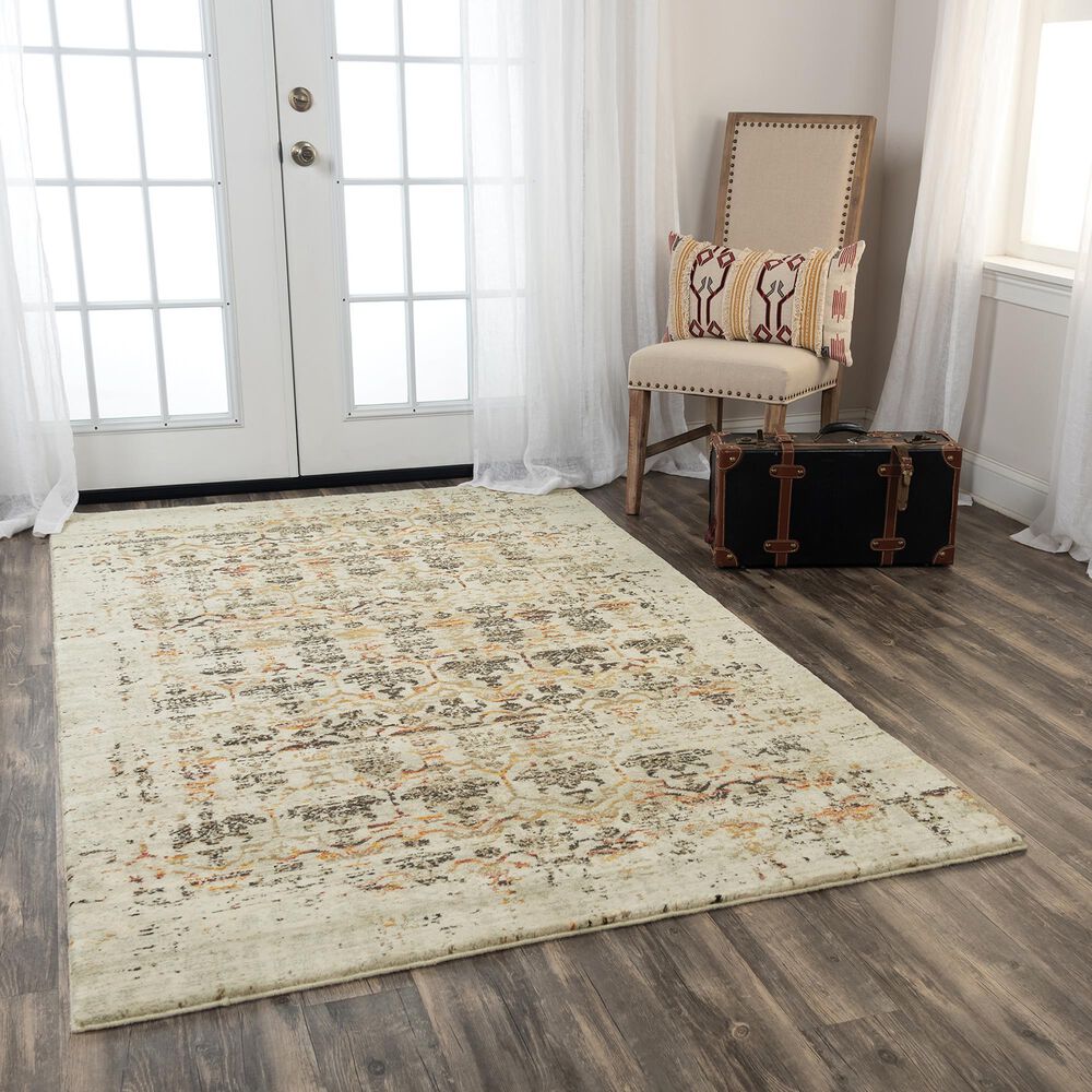 RIZZY Ovation 9&#39; x 12&#39; Beige and Brown Area Rug, , large
