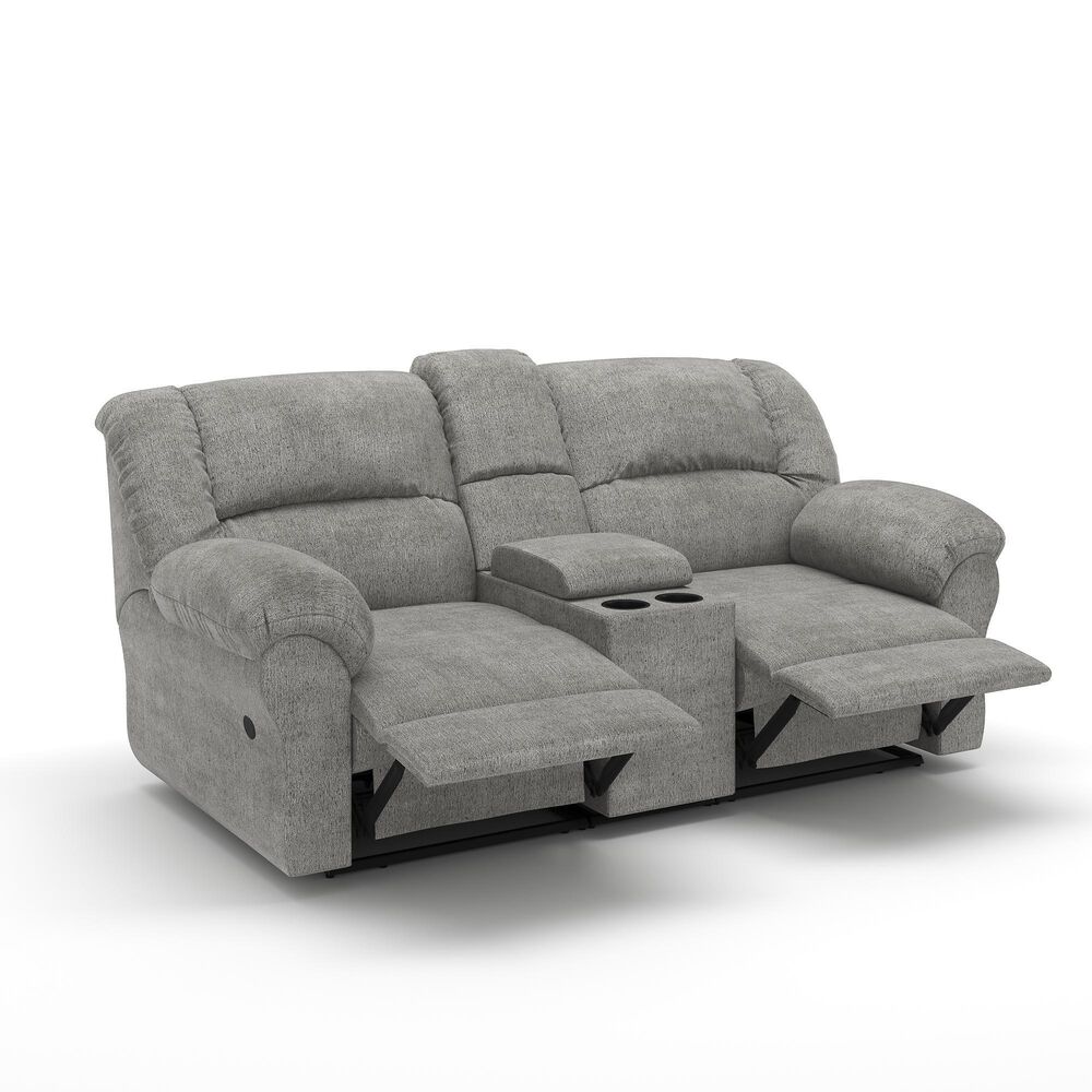 Arapahoe Home Manual Reclining Loveseat in Allure Grey, , large